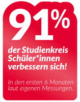 Siegel - 91% Notenverbesserung