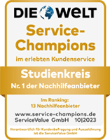 Service-Champions, Studienkreis - Nr. 1 der Nachhilfeanbieter