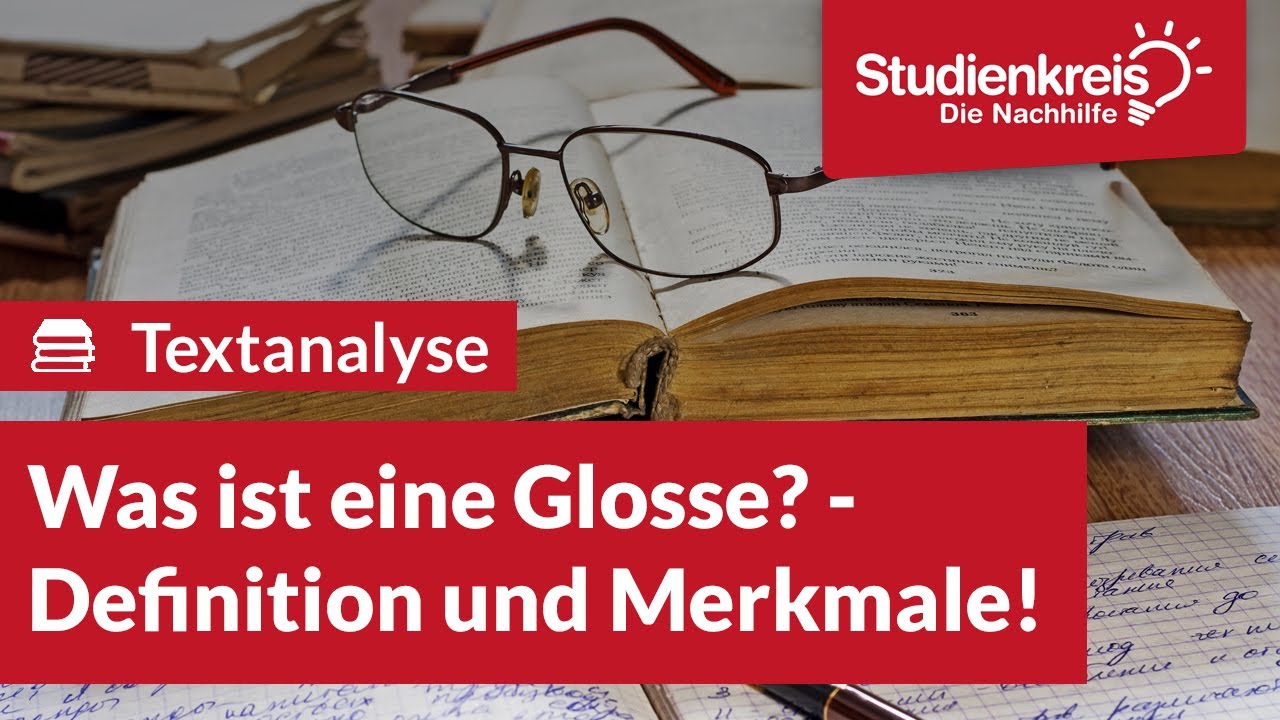 Was ist eine Glosse? Definition und Merkmale! | Deutsch verstehen mit dem Studienkreis