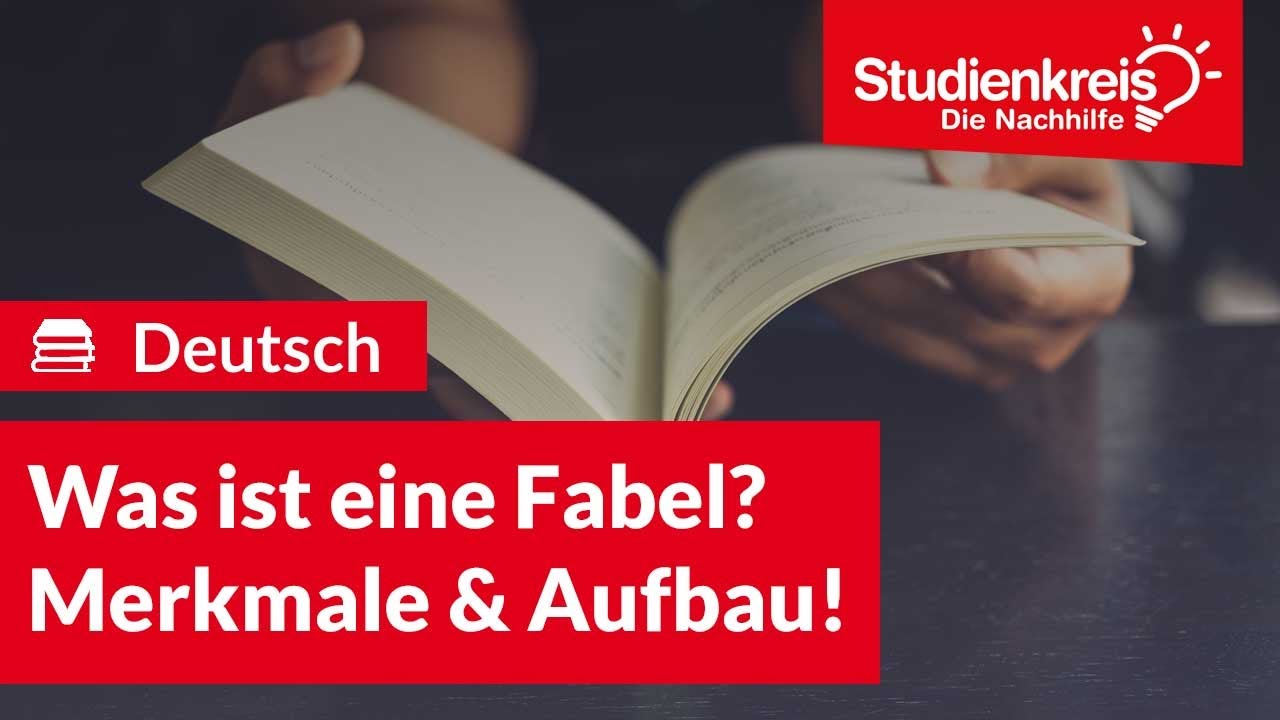 Was ist eine Fabel? | Deutsch verstehen mit dem Studienkreis