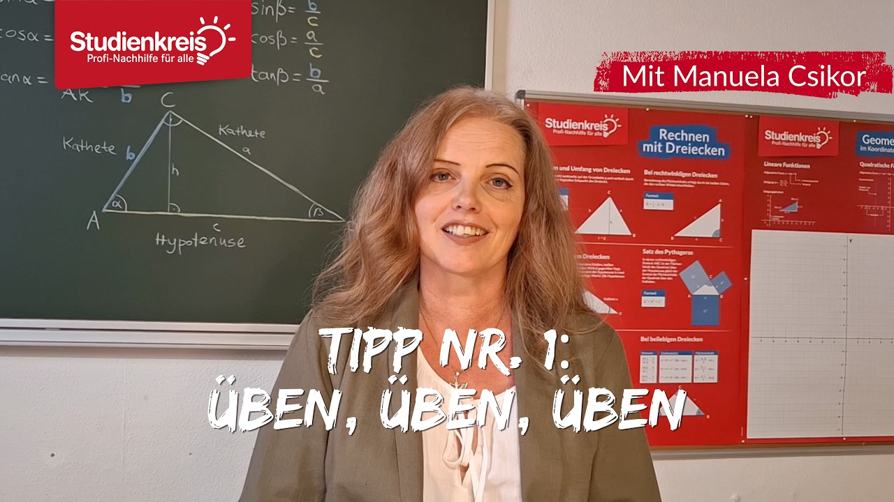 Tipp 1: Üben, üben üben | by Studienkreis® Nachhilfe